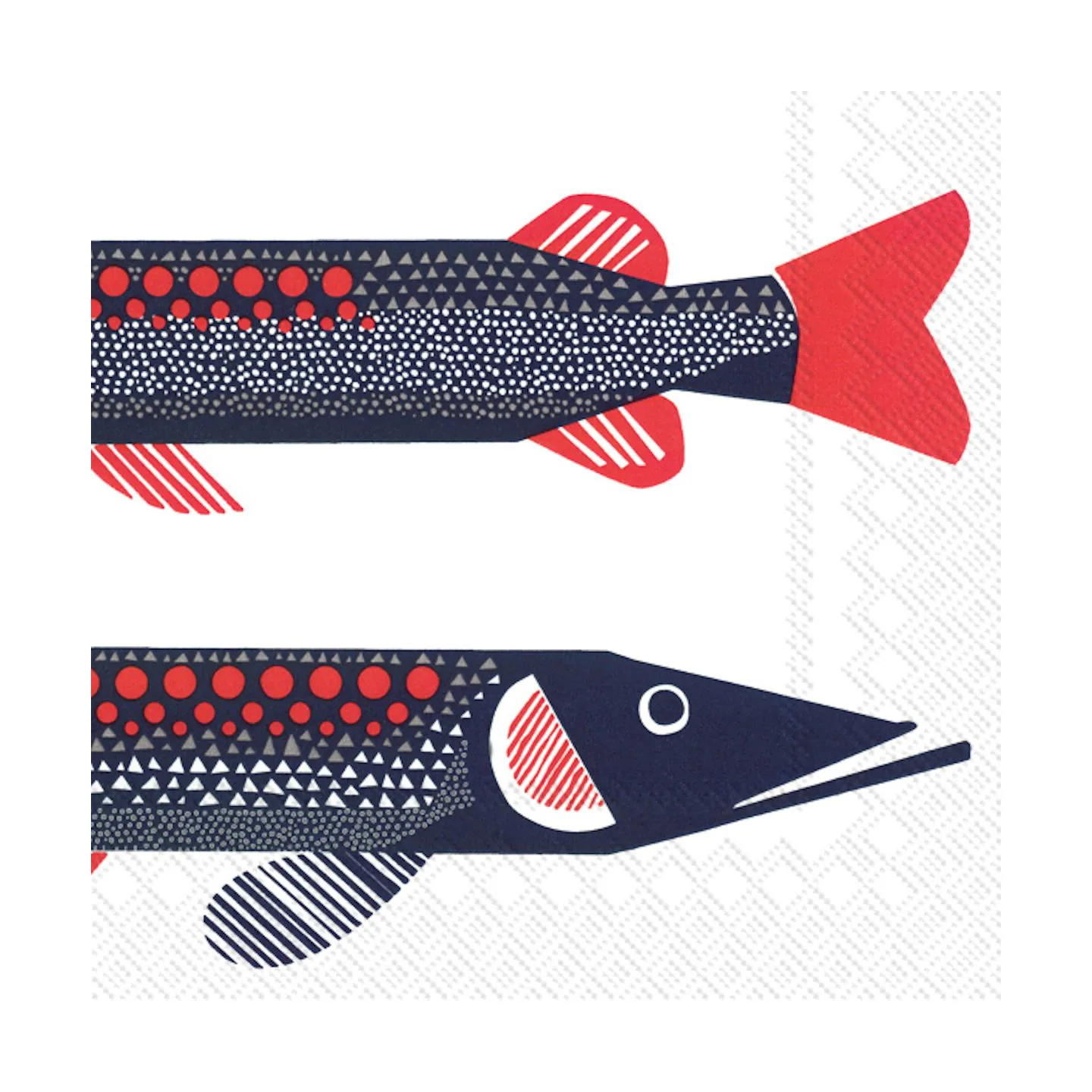 Serviettes Hauki 33x33 cm , Pack de 20, Multi Marimekko