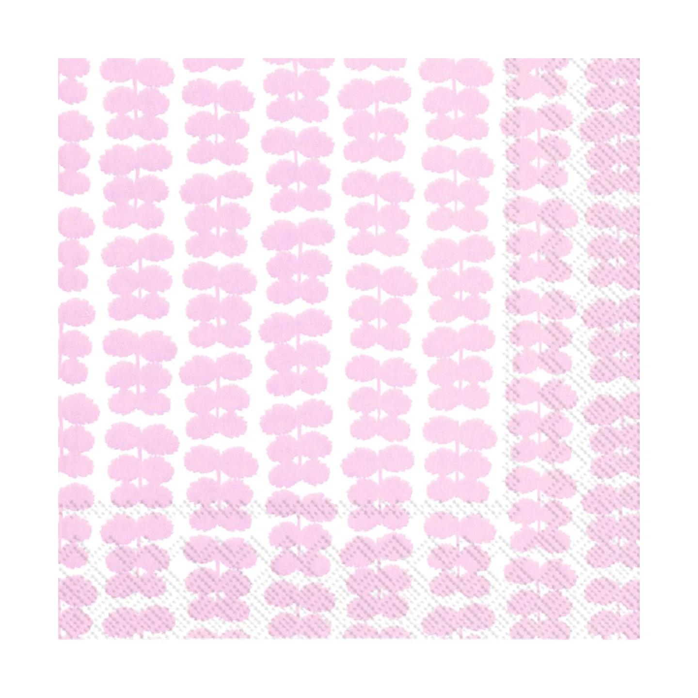 Serviettes Roopertti 33x33 cm, Pack de 20, Rosier Marimekko