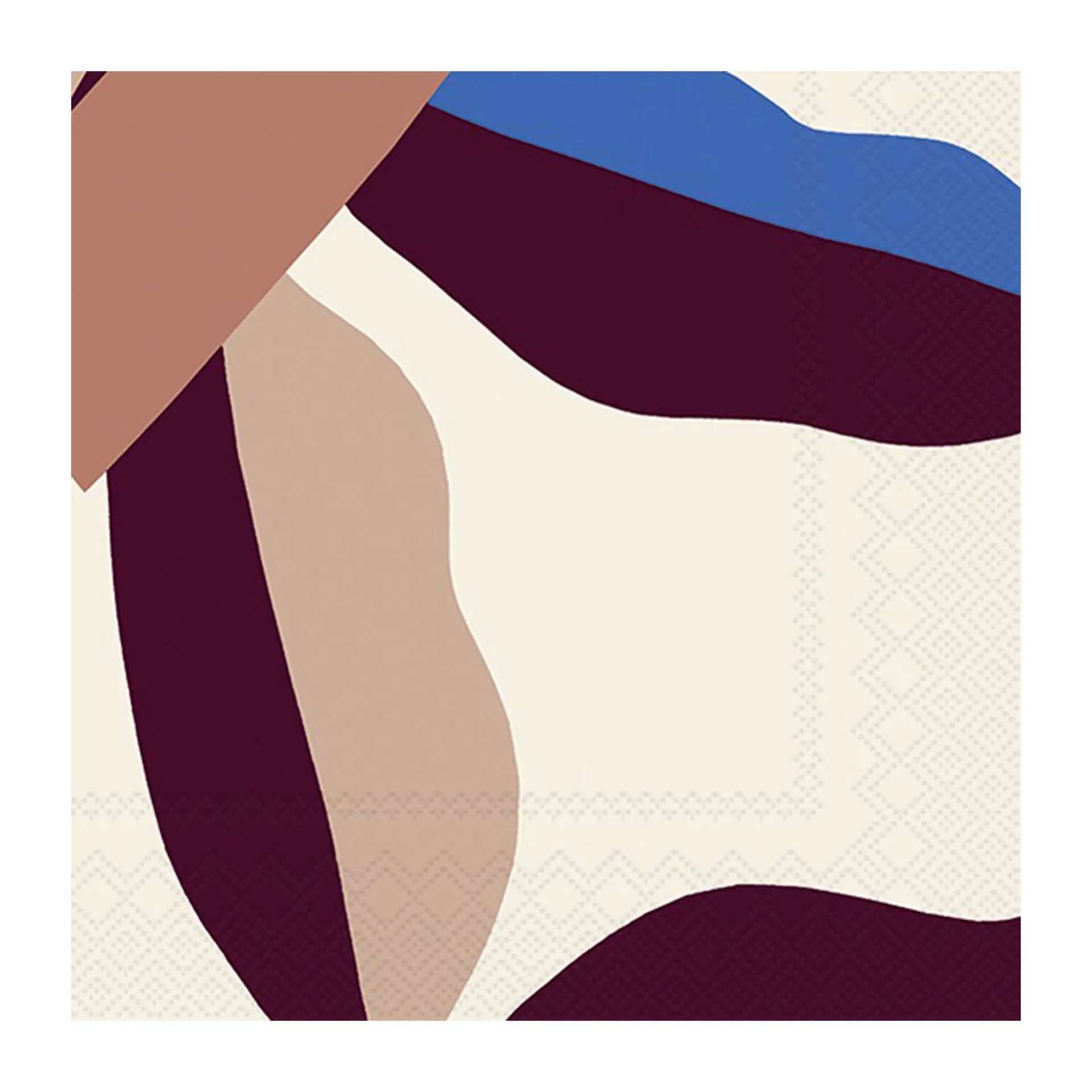 Set de 20 serviettes Berry 33x33 cm, Cream Marimekko