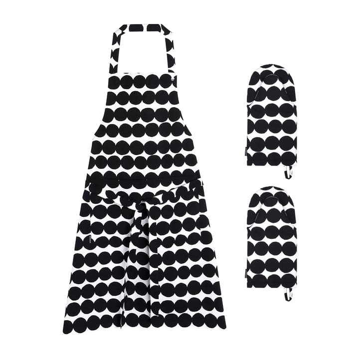 Set de linge de cuisine Räsymatto - Blanc-noir - Marimekko