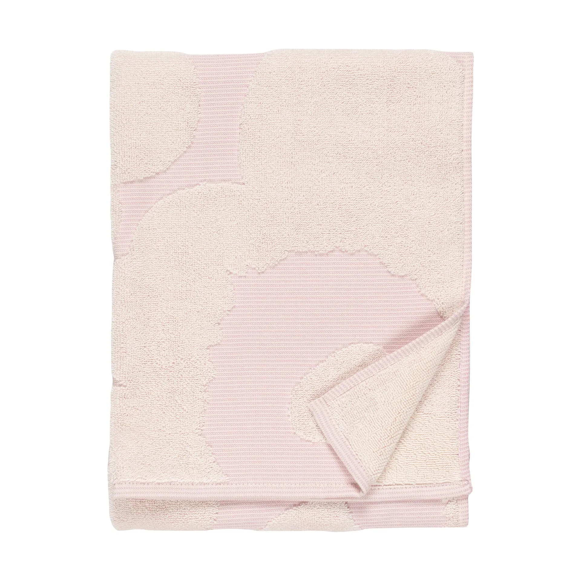 Set de serviettes Unikko 3 pièces, White-light pink Marimekko
