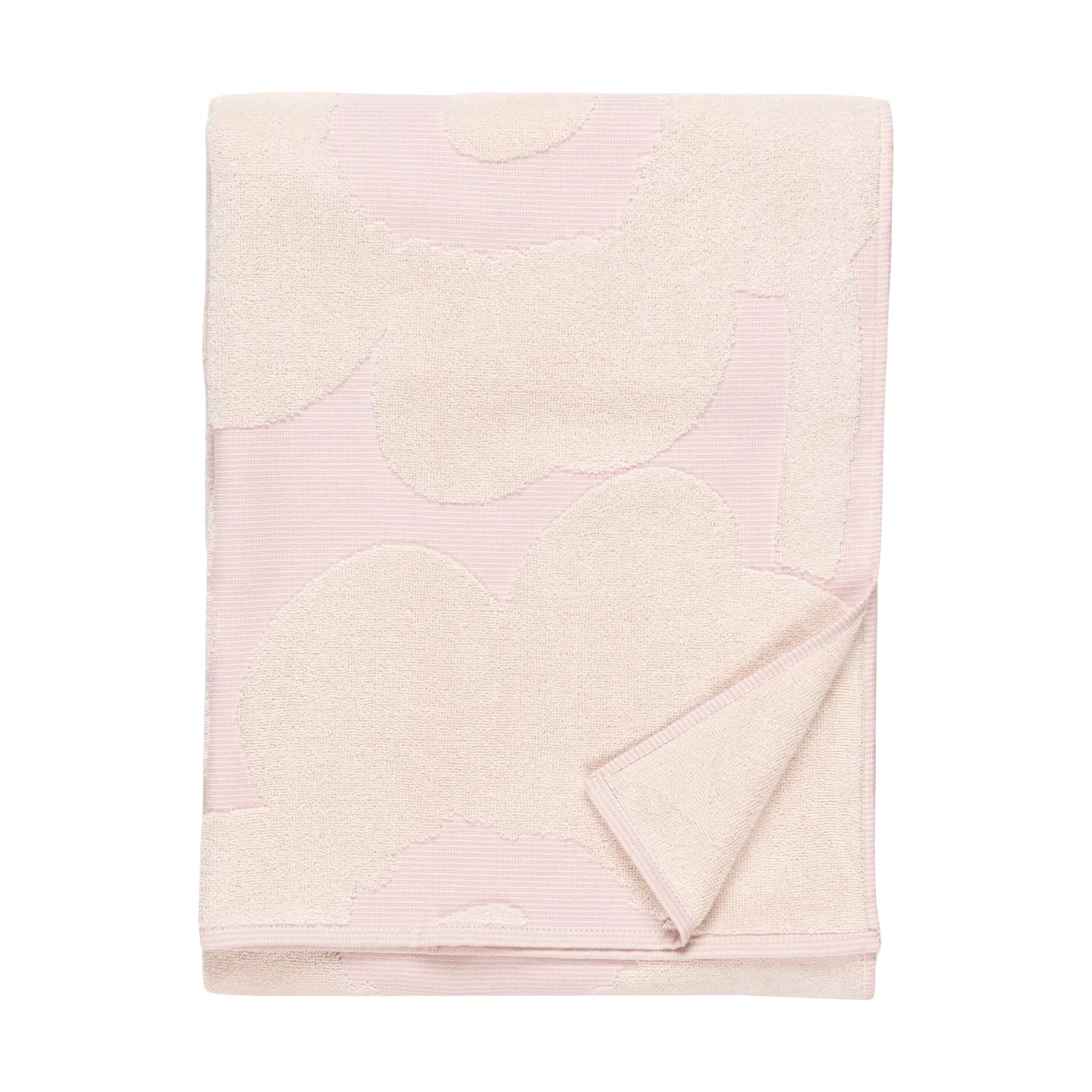 Set de serviettes Unikko 3 pièces, White-light pink Marimekko