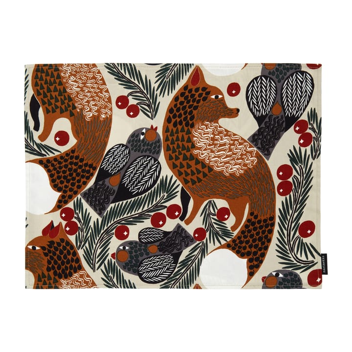 Set de table Pieni Ketunmarja 31x42 cm, Beige-marron-gris Marimekko