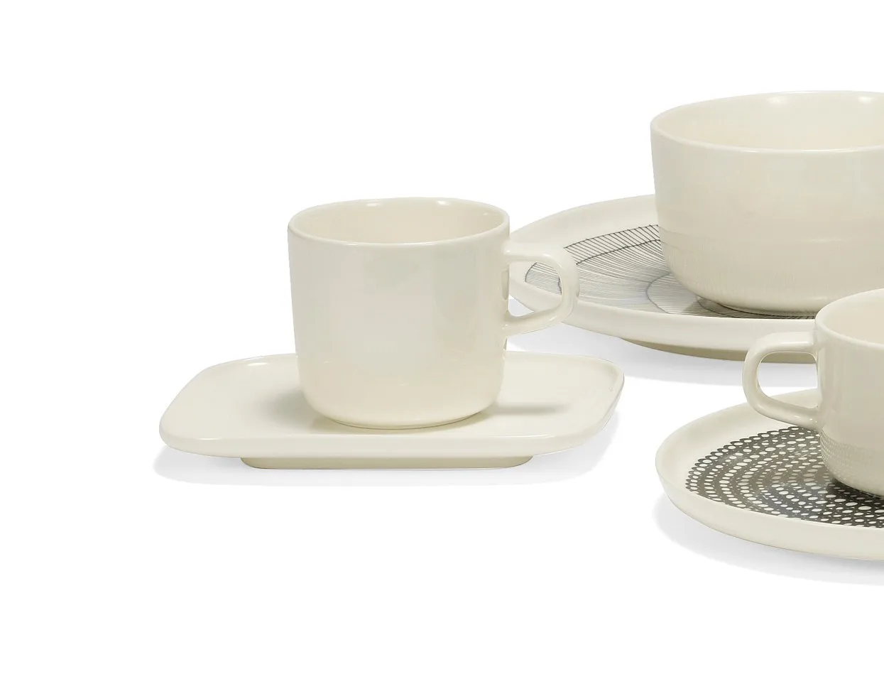 Soucoupe Oiva 15x12 cm, blanc Marimekko