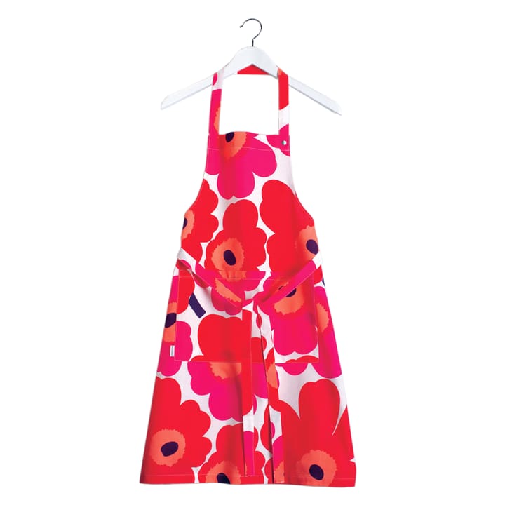 Tablier Pieni Unikko - Rouge-blanc - Marimekko