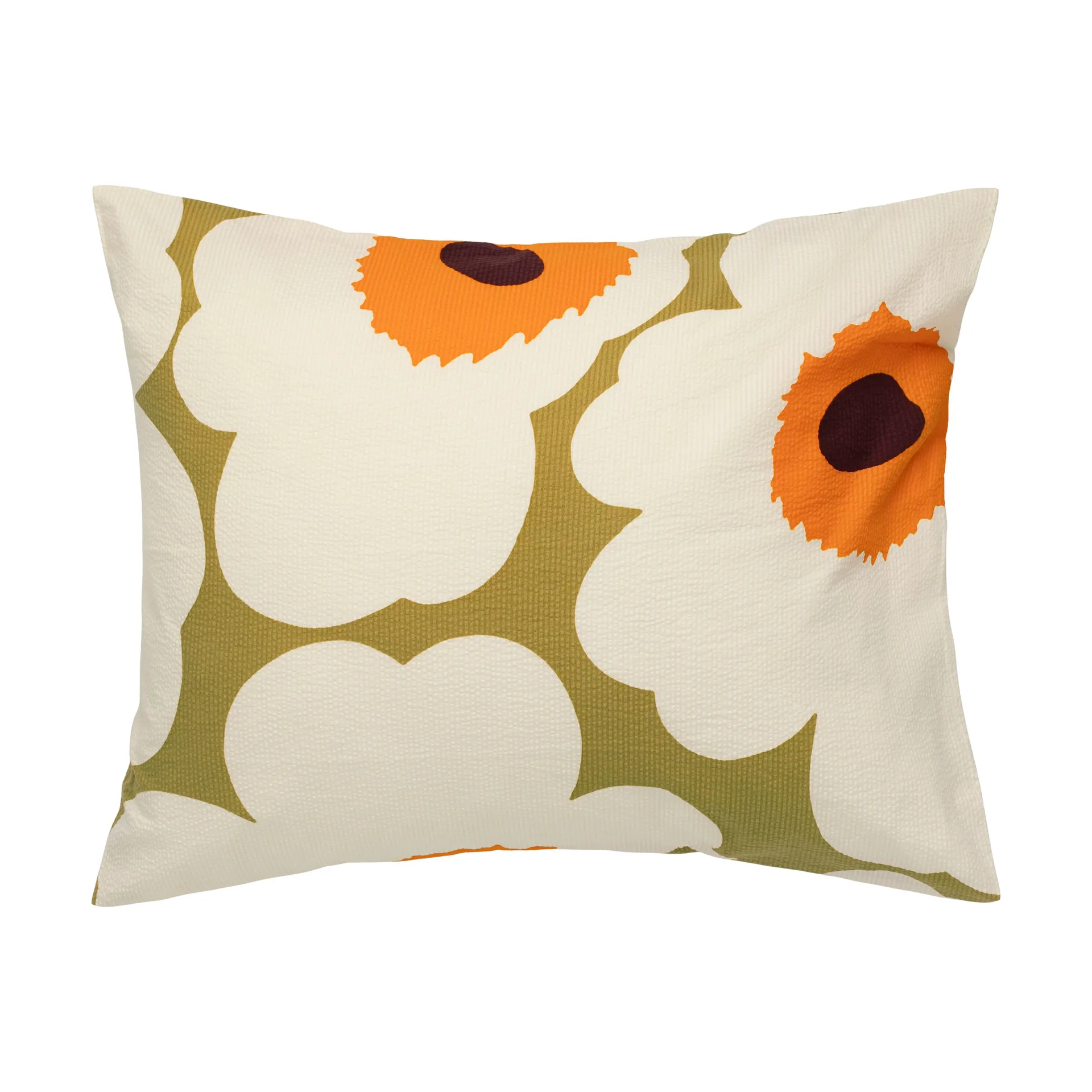 Taie d'oreiller Unikko 50x60 cm, Beige Marimekko