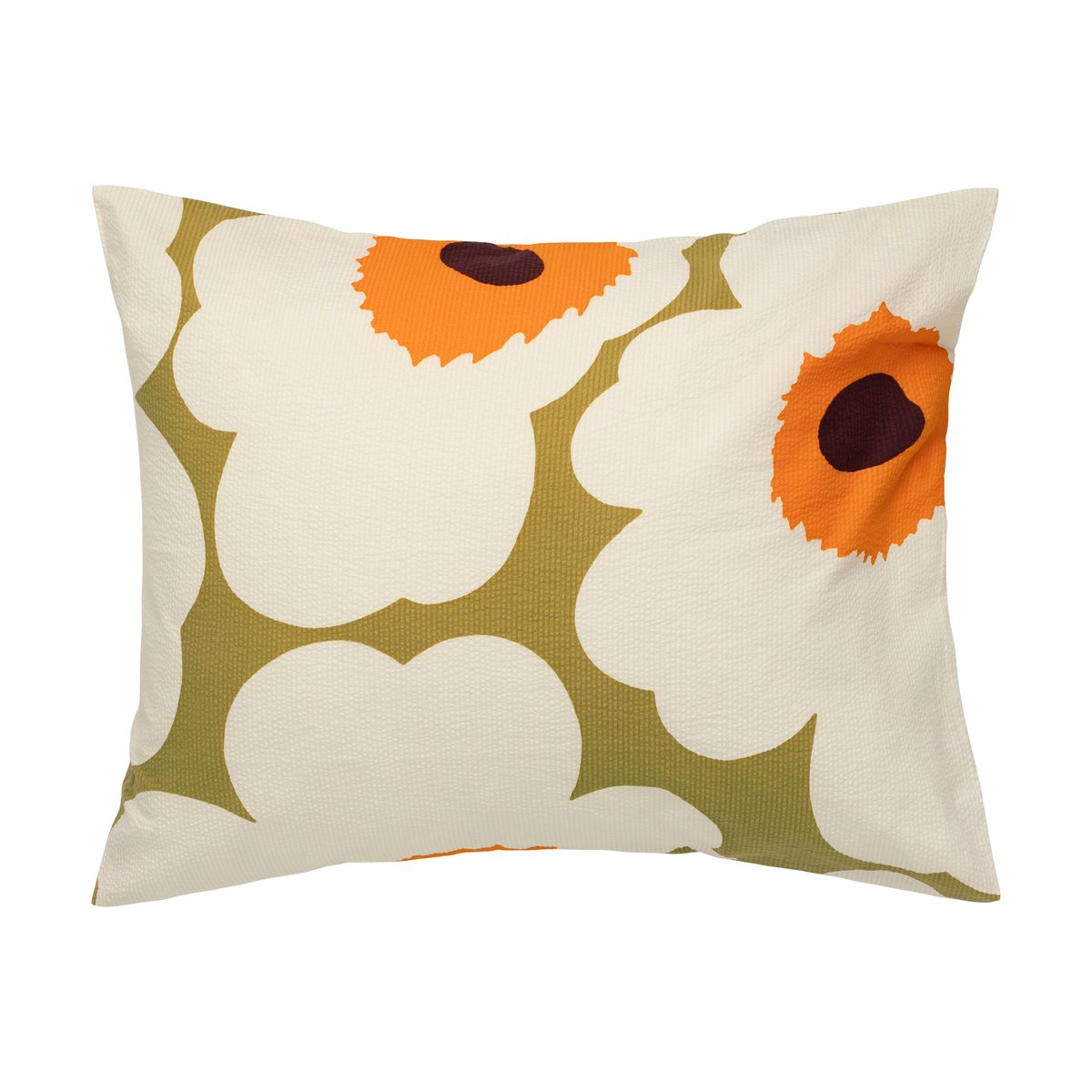 Marimekko Taie d'oreiller Unikko 50x60 cm Beige | Design Scandinave | Taies d'oreiller | Beige