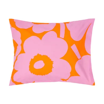 Taie d'oreiller Unikko 50x60 cm - Orange-pink - Marimekko