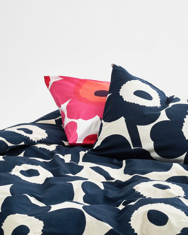 Taie d'oreiller Unikko 50x60 cm, rouge Marimekko