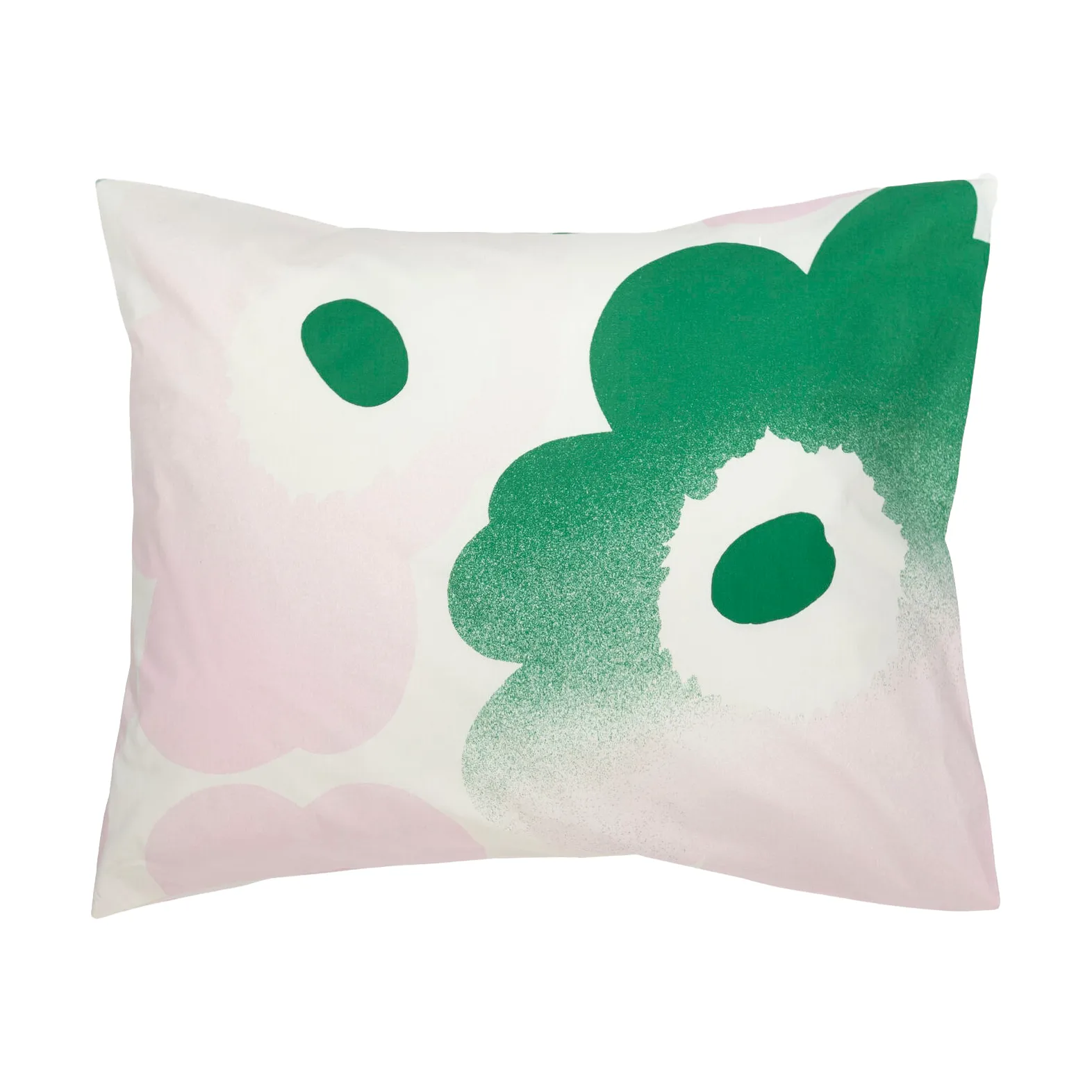 Taie d'oreiller Unikko Häivähdys, Vert Marimekko