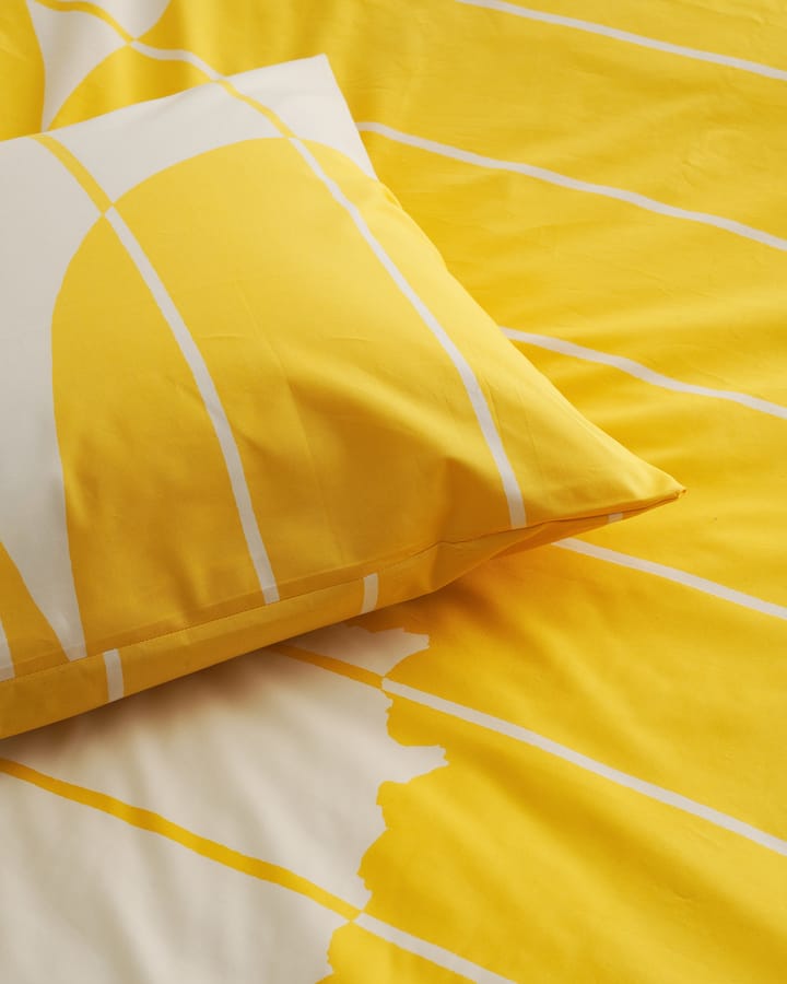 Taie d'oreiller Vesi Unikko 50x60 cm, Spring yellow-ecru Marimekko