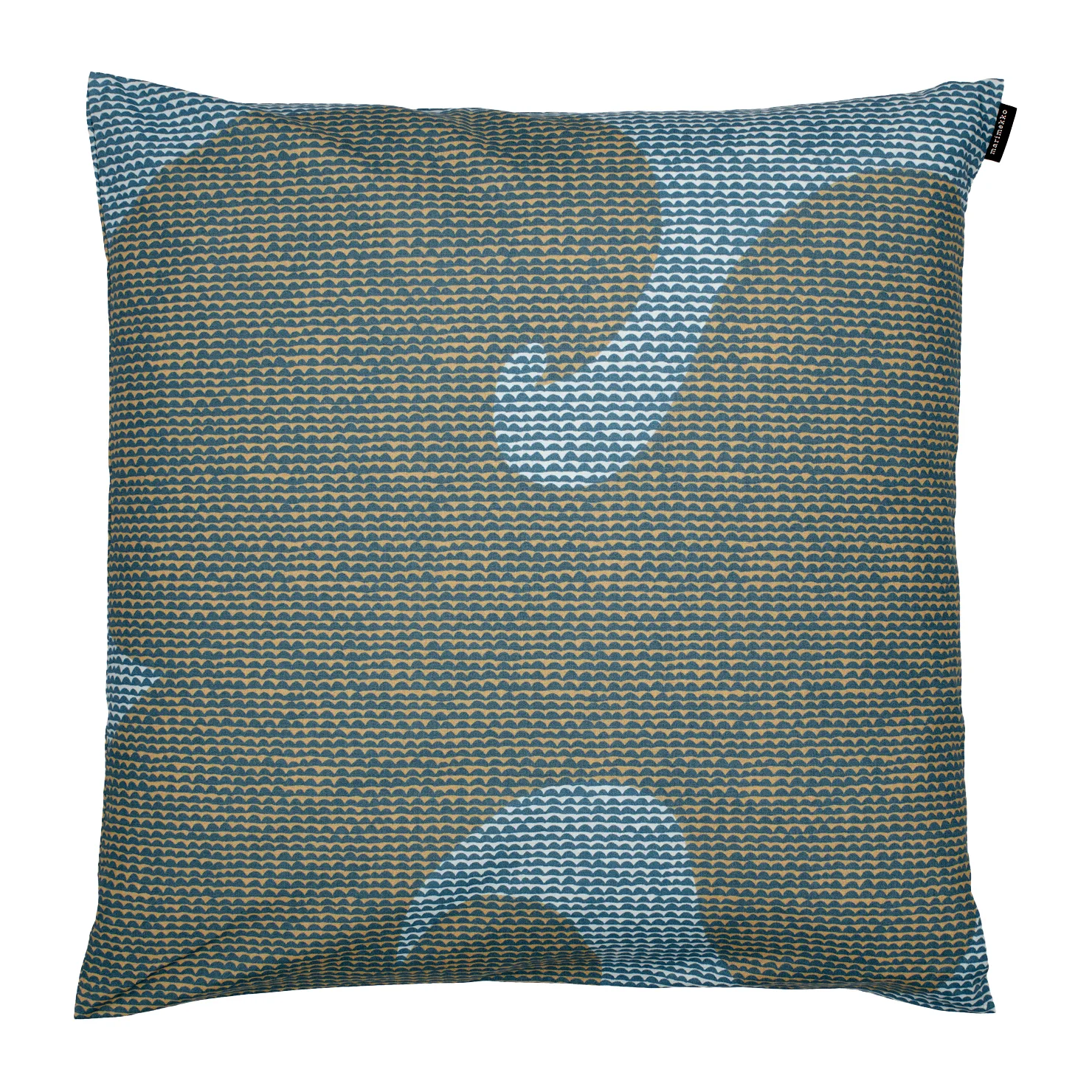 Taie Jokeri Papajo 50x50 cm, Turquoise-beige Marimekko