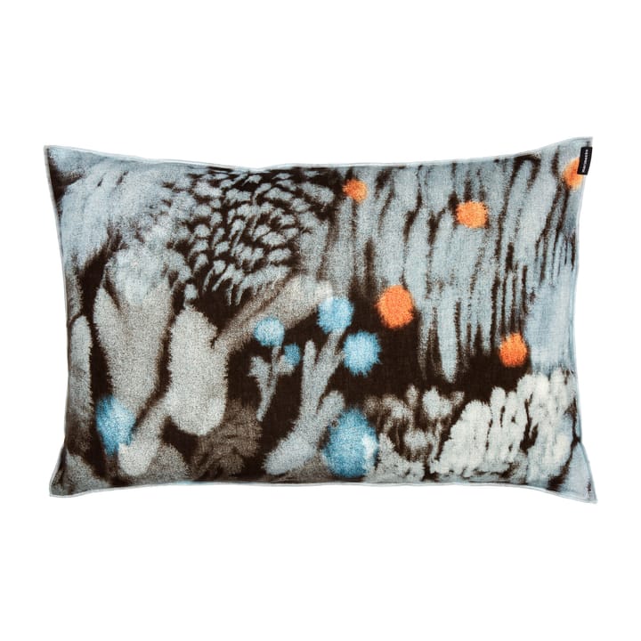 Taie Kuisma 40x60 cm, Marron foncé-rouge-bleu Marimekko