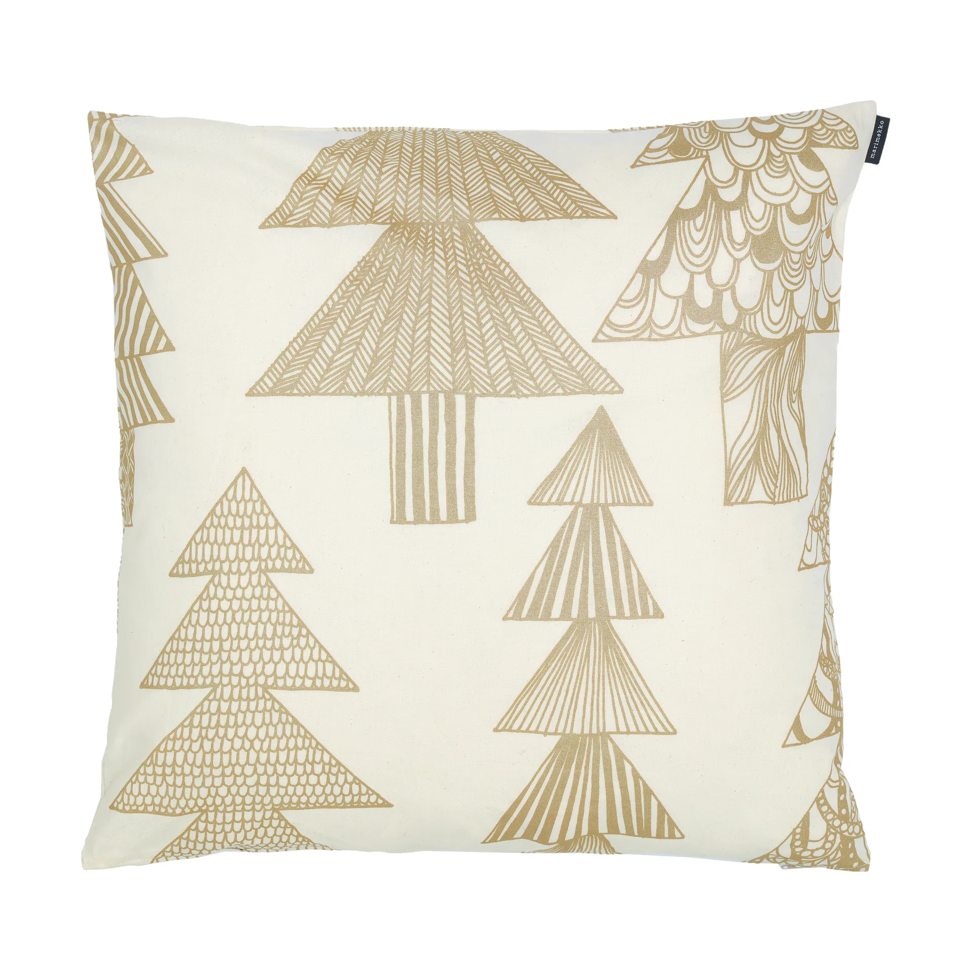 Taie Kuusikossa 50x50 cm, Cotton-gold Marimekko