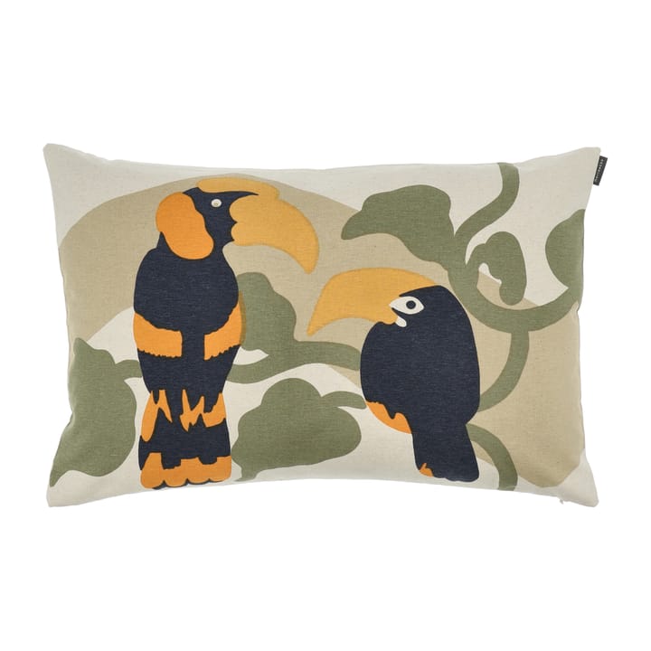 Taie Pepe 40x60 cm, Beige-marron-orange Marimekko
