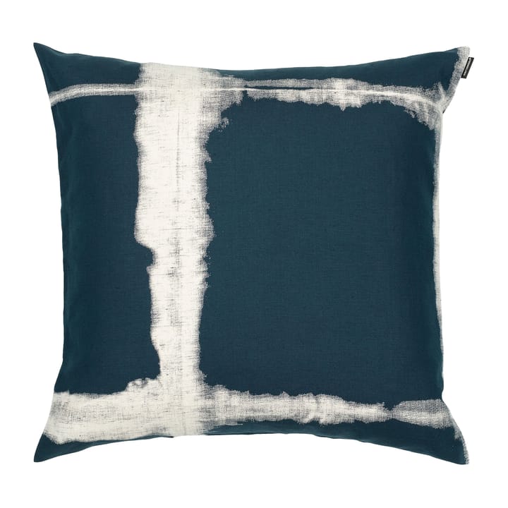 Taie Taite 50x50 cm - Dark blue-white - Marimekko