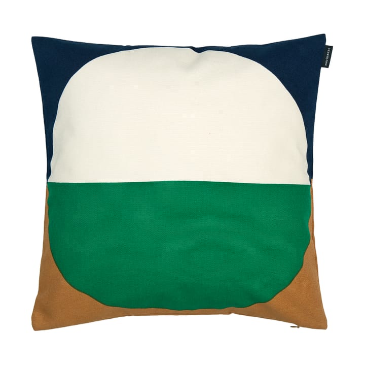 Taie Viitta 40x40 cm - Green-off white-dark blue - Marimekko