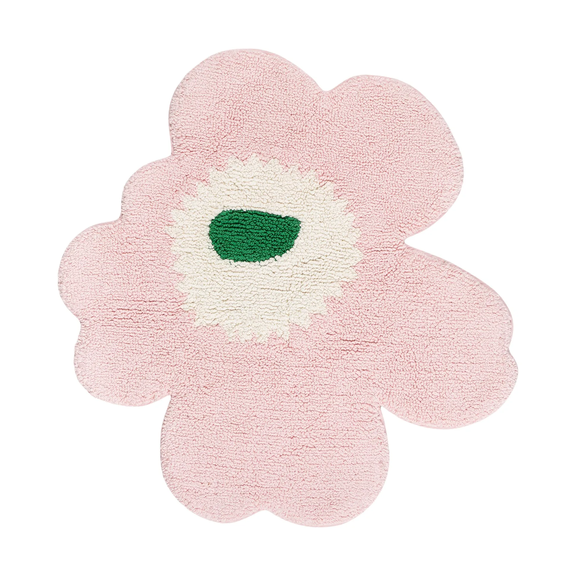 Tapis de bain Unikko 73x74 cm, Rose. Marimekko