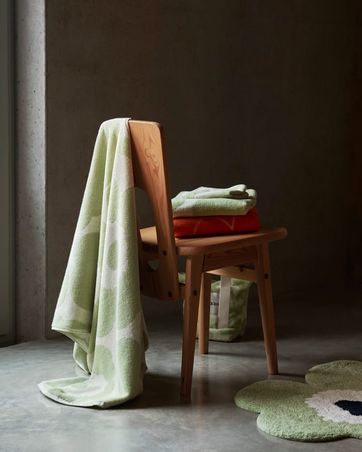 Tapis de bain Unikko 73x74 cm, Sage-off white Marimekko