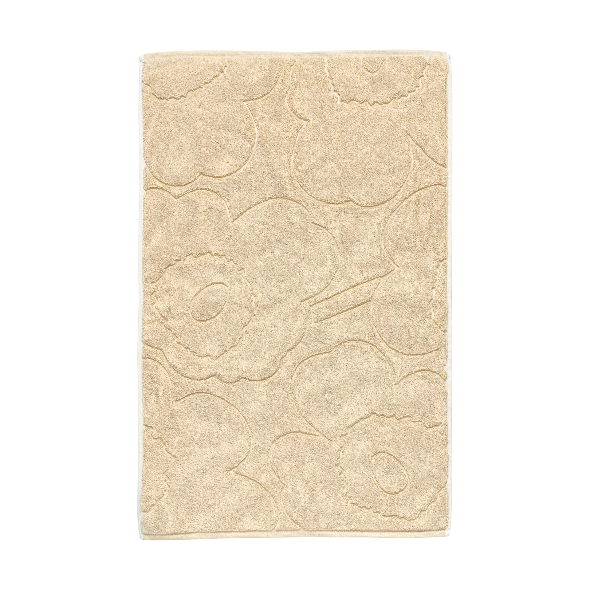 Tapis de salle de bain Piirto Unikko 50x80 cm, Beige Marimekko