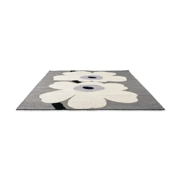 Tapis d’extérieur Unikko anniversary - Grey, 140x200 cm - Marimekko