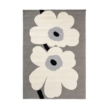 Tapis d’extérieur Unikko anniversary - Grey, 200x280 cm - Marimekko
