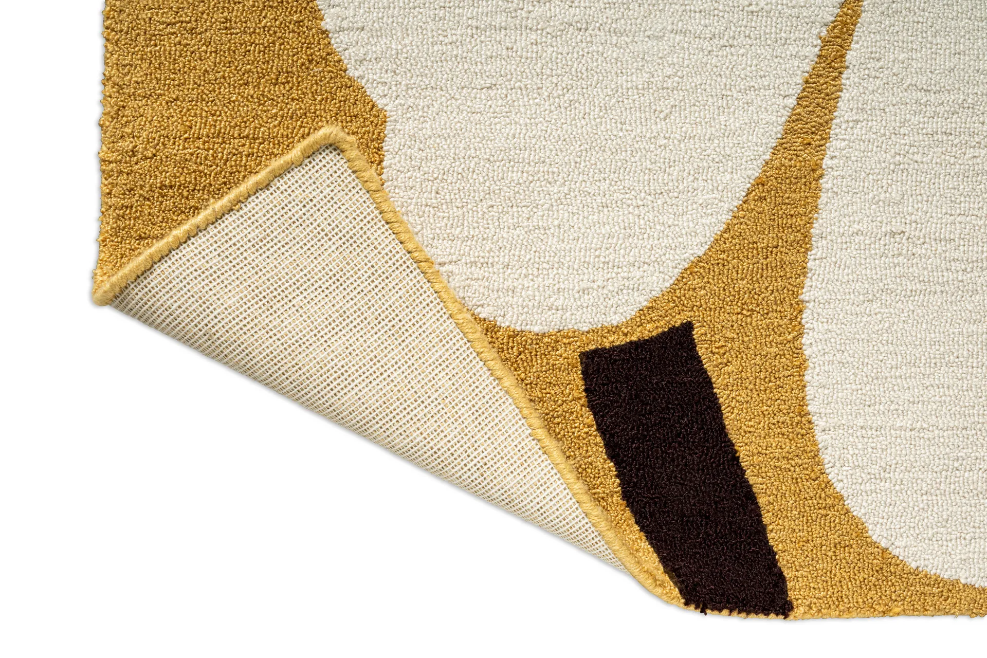 Tapis d’extérieur Unikko anniversary, Honey, 140x200 cm Marimekko