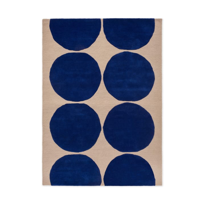 Tapis en laine Isot Kivet - Blue, 140x200 cm - Marimekko