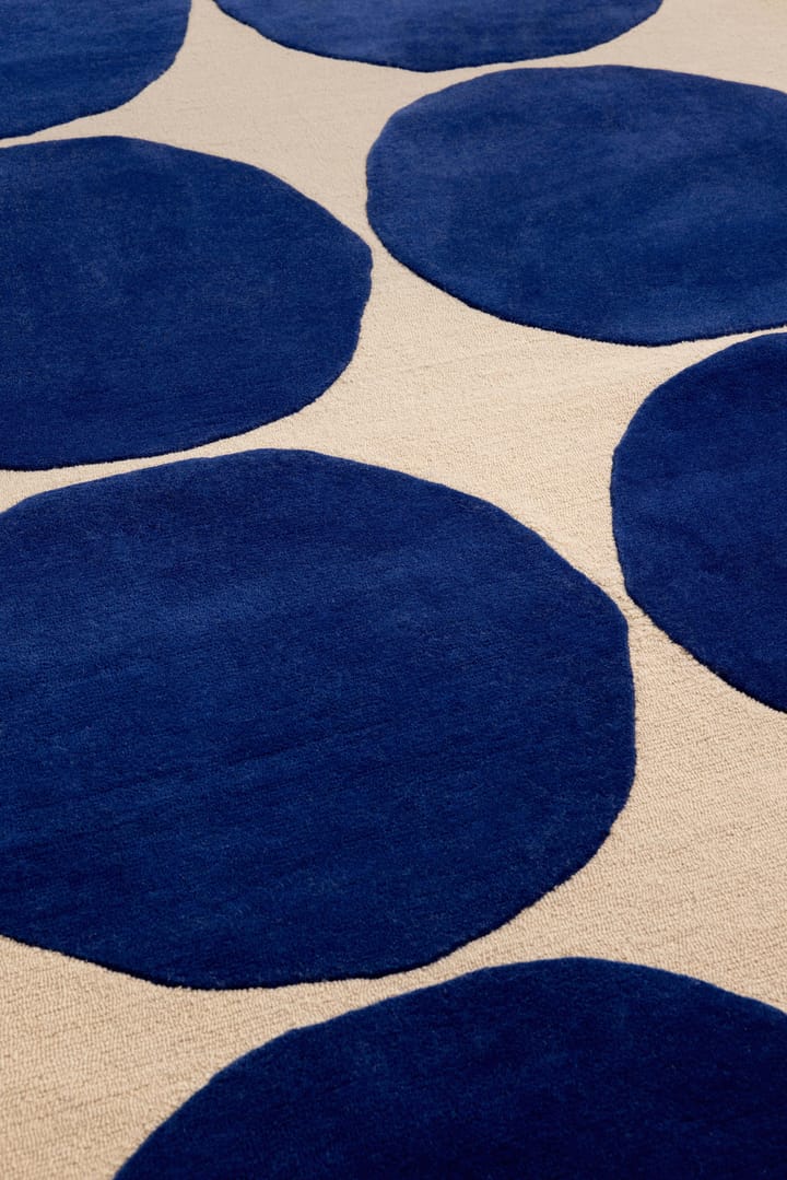 Tapis en laine Isot Kivet - Blue, 140x200 cm - Marimekko