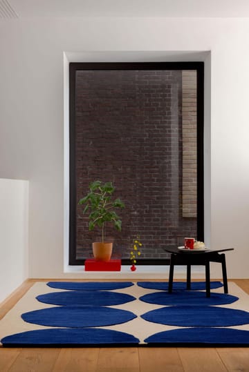 Tapis en laine Isot Kivet - Blue, 200x280 cm - Marimekko
