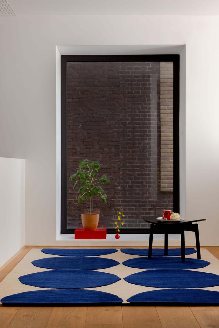 Tapis en laine Isot Kivet, Blue, 200x280 cm Marimekko