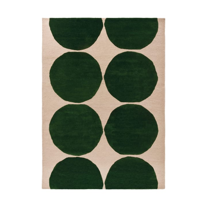Tapis en laine Isot Kivet - Green, 170x240 cm - Marimekko
