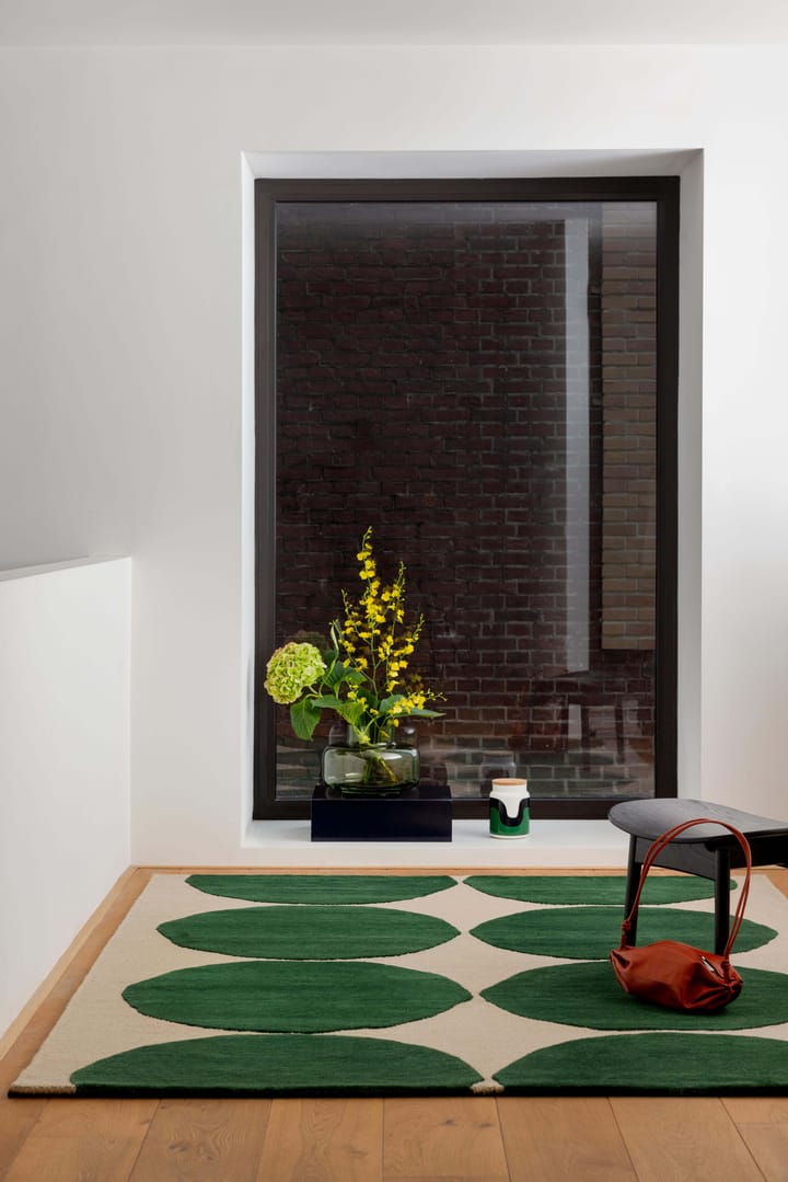 Tapis en laine Isot Kivet, Green, 170x240 cm Marimekko