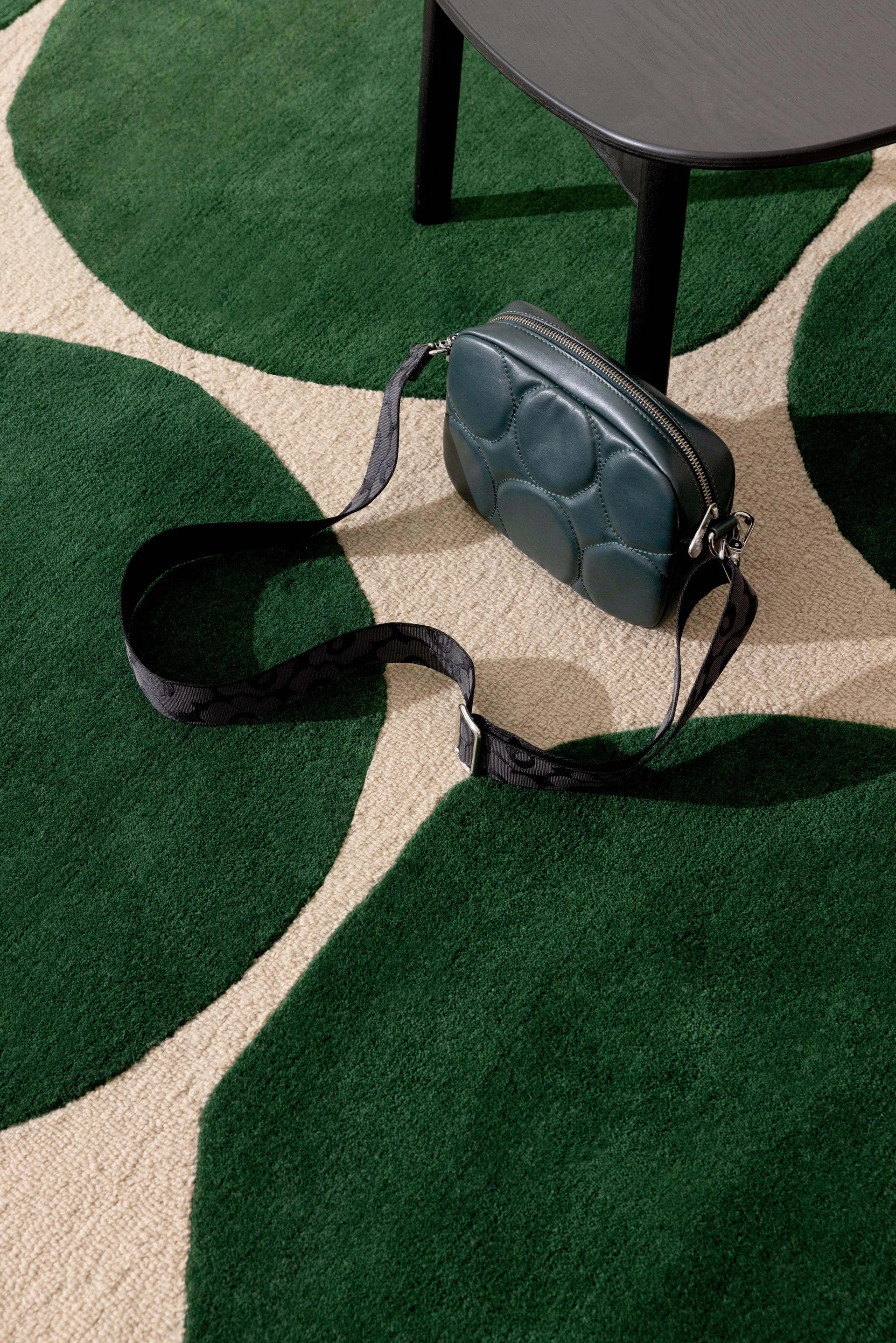 Tapis en laine Isot Kivet, Green, 170x240 cm Marimekko