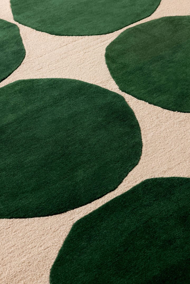 Tapis en laine Isot Kivet, Green, 170x240 cm Marimekko