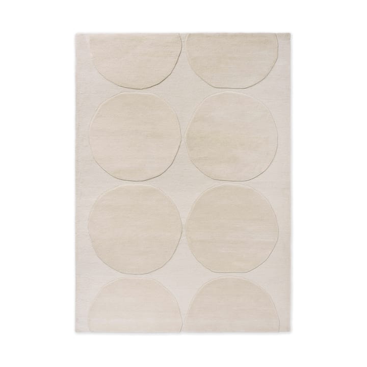 Tapis en laine Isot Kivet - Natural White, 140x200 cm - Marimekko