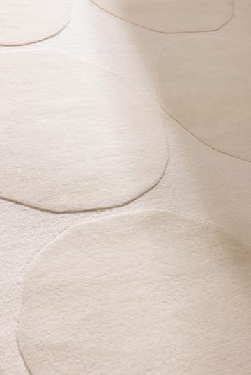 Tapis en laine Isot Kivet - Natural White, 200x280 cm - Marimekko