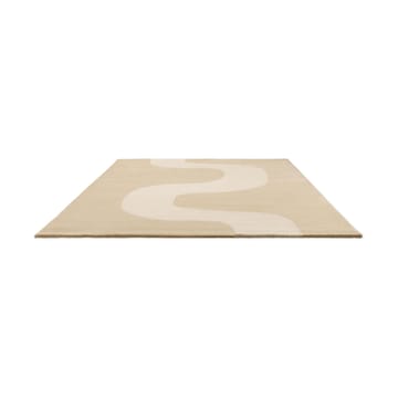 Tapis en laine Seireeni - Warm Beige, 140x200 cm - Marimekko