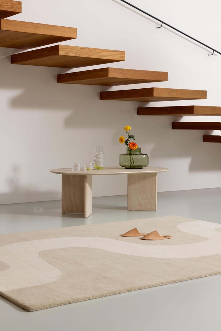 Tapis en laine Seireeni, Warm Beige, 140x200 cm Marimekko