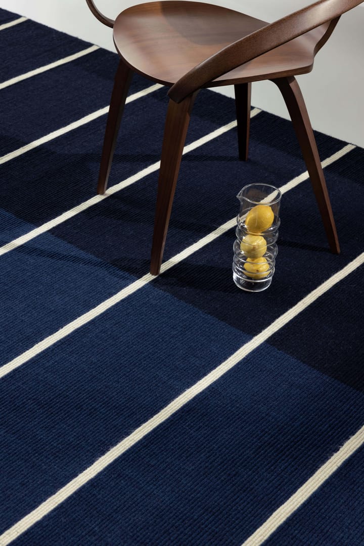 Tapis en laine Tiibet, Deep Blue, 250x350 cm Marimekko