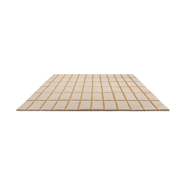 Tapis en laine Tiiliskivi, Bronze Yellow, 140x200 cm Marimekko