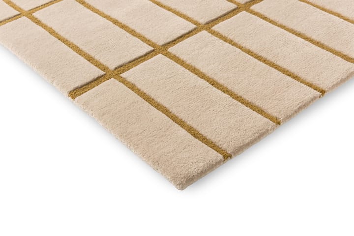 Tapis en laine Tiiliskivi, Bronze Yellow, 140x200 cm Marimekko
