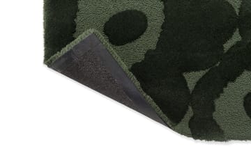 Tapis en laine Unikko - Dark Green, 170x240 cm - Marimekko