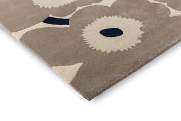 Tapis en laine Unikko - Greige, 170x240 cm - Marimekko