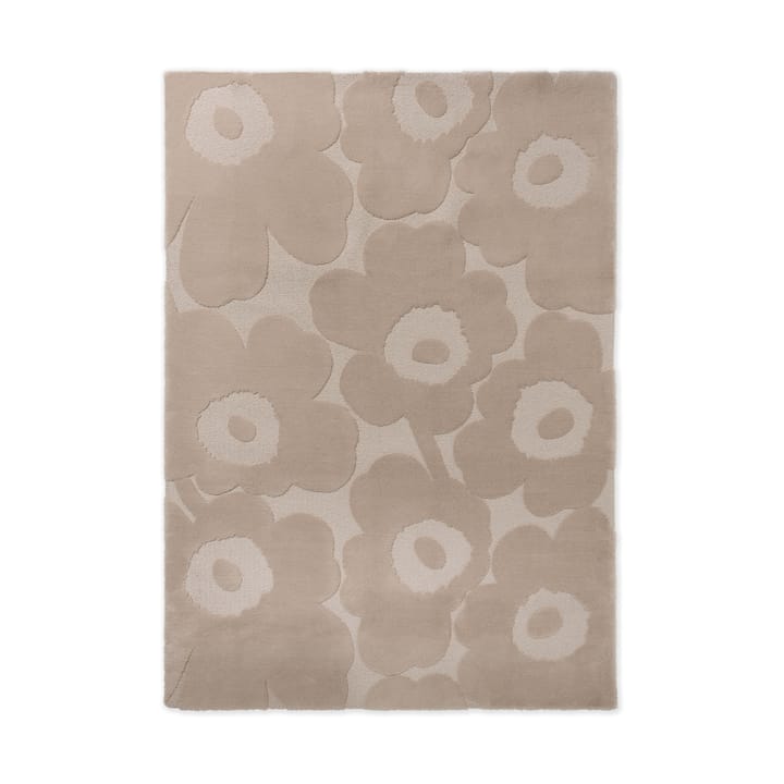 Tapis en laine Unikko - Light Beige, 140x200 cm - Marimekko