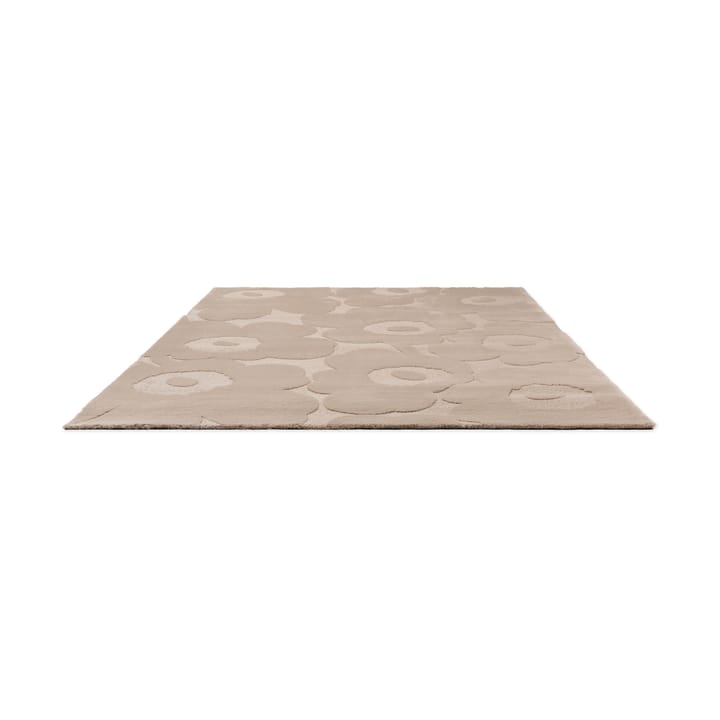 Tapis en laine Unikko - Light Beige, 140x200 cm - Marimekko