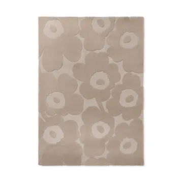 Tapis en laine Unikko - Light Beige, 170x240 cm - Marimekko