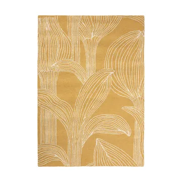 Tapis outdoor Kukat puhkeavat - Straw, 160x230 cm - Marimekko