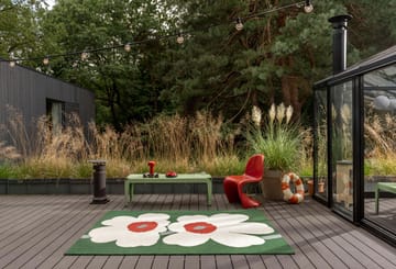 Tapis plastique tufté Unikko 60ème anniversaire - 140x200 cm - Marimekko