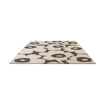 Tapis Unikko outdoor - Charcoal-white, 140x200 cm - Marimekko